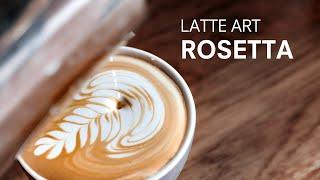 Latte Art Rosetta: A Step by Step Guide