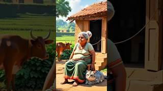 The Clever Cat Who Saved Grandma's Life #viralshorts #ai #shorts