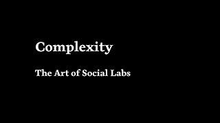 The Art of Social Labs - Complexity