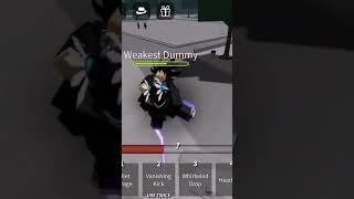 a combo with the new character #strongest battlegrounds