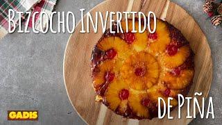 Delicioso bizcocho de Navidad con piña y guindas  | Recetas Gadis 