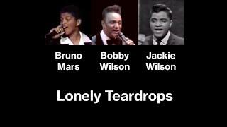 Jackie Wilson, Bobby Brooks Wilson & Bruno Mars - Singing Lonely Teardrops