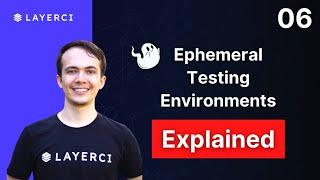 Unit 1: Lesson 6 Ephemeral Environments for developer velocity [DevOps Course by LayerCI]