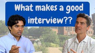 What makes a good Cambridge interview?? | University of Cambridge