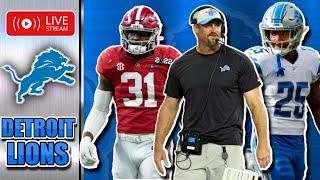 Detroit Lions Free Agency and NFL Draft Latest News & Rumors Livestream