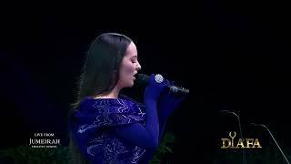 DIAFA 2024 - Faouzia delivers an outstanding performance of "RIP, Love"