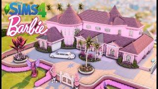 My Barbie Dream Home | The Sims 4 | Stop Motion Build | No CC