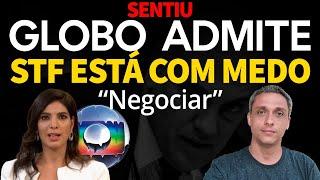 STF sentiu e está com medo = Blogueira da GLOBO admite que STF quer "negociar".  É AGORA!!!