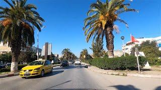 Rades To Tunis, Sidi Rezig, Megrine, Tunisia 4k  || رادس, تونس