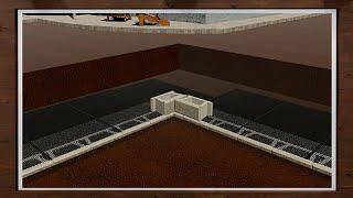 Build Inside Corners in Retaining Walls using Allan Block