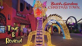 Busch Gardens Tampa Bay Tur de Crăciun și recenzie 2024!