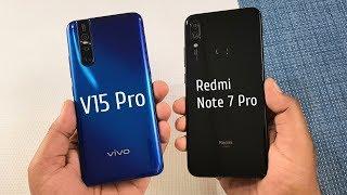 Vivo V15 Pro vs Redmi Note 7 Pro SpeedTest & Camera Comparison