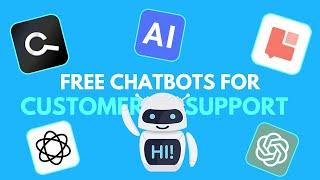 REPLACE Your Customer Service Team With These FREE, Trainable Chatbots