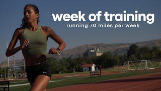 A FULL WEEK OF TRAINING AS A 5K/10K runner | peak track season edition + prefontaine classic vlog!
