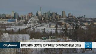 Edmonton 86th best city to live