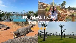 RIU PALACE TIKIDA TAGHAZOUT ⭐️⭐️⭐️⭐️⭐️ REVIEW - HOTEL TOUR | BEACH | RESTAURANT | CROCODILE PARK