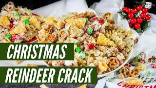 Christmas Reindeer Crack | Homemade Holiday Treat | Just A Pinch