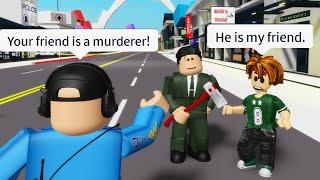 ROBLOX Brookhaven RP - FUNNY MOMENTS (MURDERER)