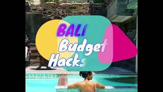 Bali | Budget travel hacks |  Top 10 places | How to save money