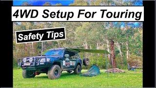 4WD Setup For Touring - ( 10 Tips For Out Back Travel )