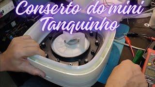 Mini Tanquinho/ Máquina de lavar em forma de balde dobrável. Vídeo 1