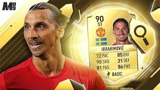 FIFA 17 IBRAHIMOVIC REVIEW | 90 IBRAHIMOVIC | FIFA 17 ULTIMATE TEAM PLAYER REVIEW