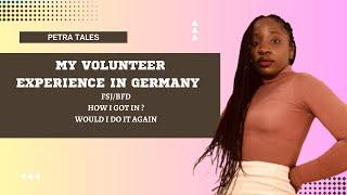 My Volunteer experience in Germany BFD/FSJ