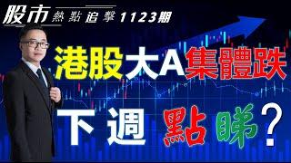 【股市熱點追擊】｜ 港股大A集體跌，下週點睇？23/11/2024  ｜#恆指分析HSI#再次底背離｜#個股點評：#瑞聲科技#阿里巴巴#美團#超微電腦#谷歌｜​​​​#港股#美股｜黎Sir港股經濟漫聊