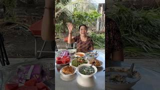 Cơm quê cùng gia đình mình nhé các bạn