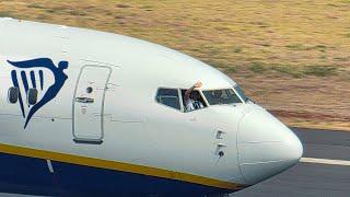 18 PILOT WAVES ON THE SAME DAY at Madeira Airport