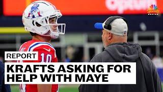 Report: Krafts asking around NFL on right way to handle Drake Maye