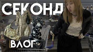 секонд шоппинг влог! и обзор покупок