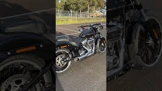 Harley Davidson, breakout, freedom performance exhaust combat