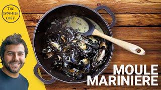 Moule Mariniere | Mussels with Baked French Fries | Family Meals on a Budget