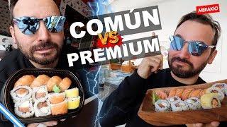 SUSHI COMÚN VS PREMIUM