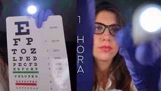 ASMR • 1 HORA de EXAMEN de la VISTA Completo Roleplay Médico