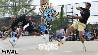 Ten's Finest x Snipes (Open Singles) | Final: Kadeem VS. Carlin