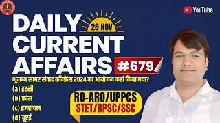 679th EpisodeCurrent Affairs 2024 In Hindi | Daily Current Affairs 2024 | GK & GS LIVE by Vijay Sir