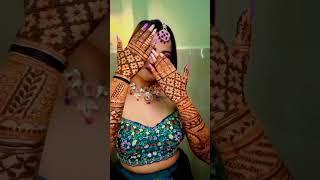 Mehandi photo shoot | unique bridal mehandi | Mehandi pause | normal Bridal mehandi