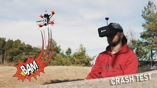 First time FPV | crash fest