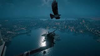 One Day Timelapse Alexandria from Pharos Lighthouse || Assassin's Creed: Origins