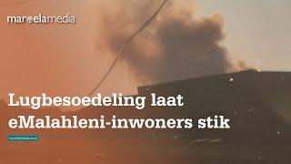 Lugbesoedeling laat eMalahleni-inwoners stik