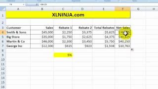 Excel Basics Formulas Tutorial