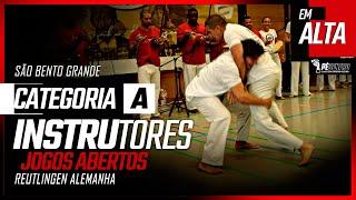 Categoria A Instrutores - Jogos de Capoeira abertos em Reutlingen Alemanha 2023