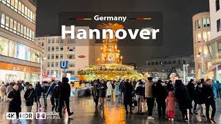 Hannover, Germany  Christmas Market 2023  4K 60fps HDR  Cinematic Video Tour