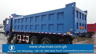 Shacman 12 wheeler tipper truck,F3000 8x4 dump truck,Shacman China tipper truck