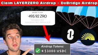 Claim LayerZero Airdrop ROUND 2 + DeBridge Airdrop - COMPLETE GUIDE