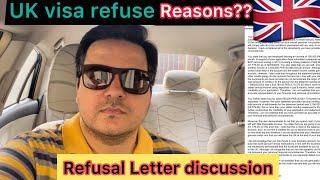 Uk visa rejection reasons | standard visitor visa uk | Uk visit visa update 2023