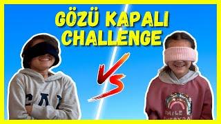 EFE İLE GÖZÜMÜZ KAPALIYİYECEKLERİ BİLMECHALLENGE YAPTIK