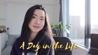 A day in my life as a PhD candidate | time management, living alone chic chat